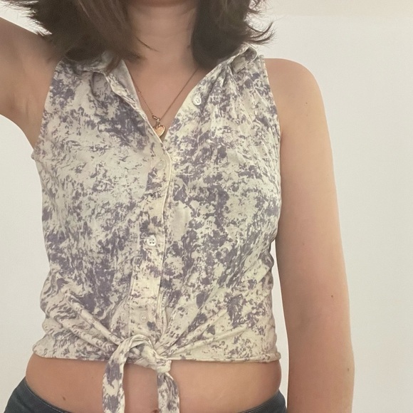 By Corpus UO button  down boho tank top - XS - Picture 1 of 11